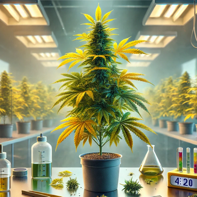 Cannabis Plant Health: Decoding the small yellow spots on cannabis leaves