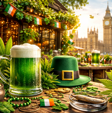 St Patrick’s Day and Cannabis in London