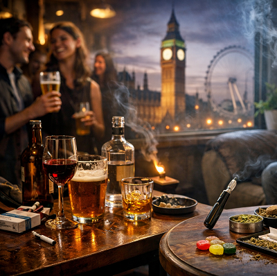 Britain’s reimagined “sober” season is getting high
