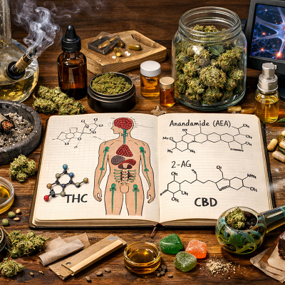The endocannabinoid system: how weed works inside of you