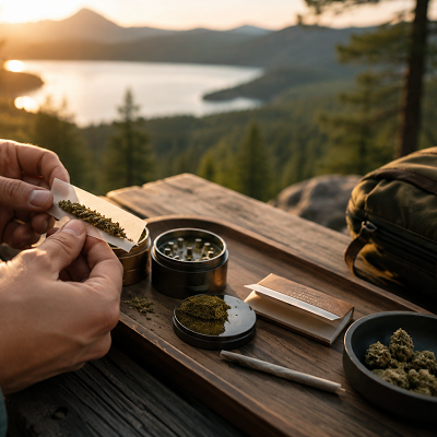 How to Roll the Perfect Joint for an Outdoor Session This May
